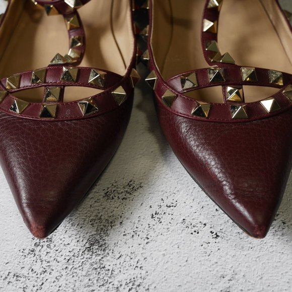 Valentino Rockstud Caged Ballerina Flat - Picture 5 of 5